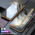 慕凌アルX帯ケス新型iPhone Xs max万磁性王7/8 plus保護カバーXR【両面ガラス】金属マグラス【両面ガラス】万磁性王-金色【アルプスX 6.5ライン】